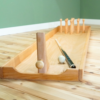 Tischkegelbahn - Tischkelspiel